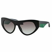 Prada Women&#39;s Fashion Catwalk Black Gray Sunglasses 56mm NEW IN BOX MSRP $325 - £117.95 GBP