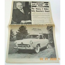 Kaiser Frazer Dealer News October 1950 Henry J Rides Into Americans Heart - £15.74 GBP