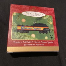 Hallmark Keepsake Ornament - Tender LIONEL Chessie Steam Special - Diecast Metal - £7.08 GBP