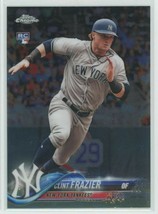 227C~ 2018 Topps Chrome Update Clint Frazier RC New York Yankees #HMT21 ... - $1.25