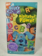 Blue&#39;s Clues Room Alphabet Power VHS 2005 Nick Jr Nickelodeon Literacy S... - £23.09 GBP