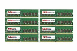 MemoryMasters 64GB (8x8GB) DDR4-2400MHz PC4-19200 ECC UDIMM 2Rx8 1.2V Unbuffered - £350.56 GBP