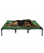 XL Dog Bed Indoor Outdoor Raised Elevated Cot and Travel Case 48 x 35 In - £54.25 GBP
