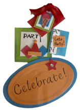 Scrapbooking Embellishments Birthday Party Theme Invitation Celebrate Ic... - $2.99