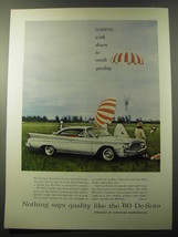 1960 De Soto Car Ad - Daring.. With down to earth quality - $14.99