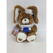 Vintage Commonwealth Sailor Easter Bunny 1991 Stuffed Animal 18&quot; - $22.97