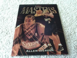 1997-98 Topps Finest Allen Iverson Masters # 183 Gem Mint !! - £23.91 GBP