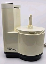 Vtg Regal Model V813 La Machine I Compact Food Processor Only Tested Works - $451.02 MXN