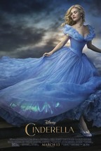 Disney&#39;s Cinderella Movie Poster | 2015 | 11x17 | NEW | USA - £12.57 GBP
