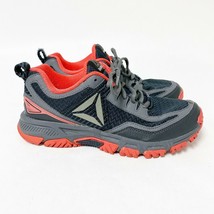 Reebok Women’s Size 8 Ridge Rider 2.0  Gray Orange Running Shoes Sneakers BD4936 - $41.79