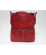 Dooney &amp; Burke Dillen Florentine Leather Medium Zip Pocket Sac Shoulder ... - $176.24 CAD