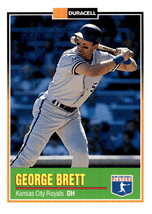 1993 Duracell Power Players II George Brett MLB Kansas City Royals Baseball #55* - $2.03