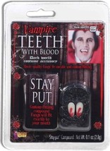 Vampire Fangs / Teeth With Blood, Goth, Dracula Cosplay NEW SEALED - £3.71 GBP