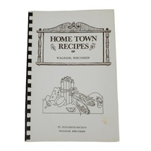 Walhain Wisconsin Cookbook St Elizabeth Society Vintage Midwest Recipes Desserts - £14.24 GBP