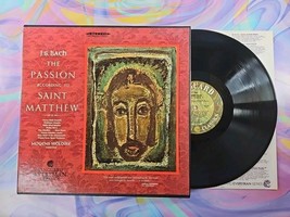 The Passion According To Saint Matthew (4xLP) SRV-269 VG+ Vienna State O... - $275.85 MXN