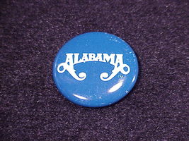 Alabama Country Music Group Blue Pinback Button Pin - £5.44 GBP