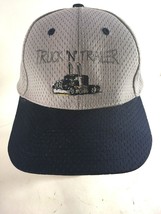 Truck N Trailor Men’s Hat Strapback Adjustable Baseball Cap Blue Gray - $12.59