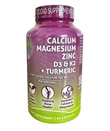 Plant-Based Calcium 500mg (Aquamin) – Vegan Calcium Magnesium Zinc D3 - ... - $315.02 MXN