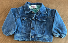 Vintage 90s Park Bench Kids Denim Jean Jacket 12 months - $248.01 MXN