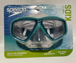 Speedo Surf Gazer Mask, Teal &amp; Blue - Kids 3-8 - New! - £7.46 GBP