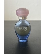 Vintage Lumiere Rochas Perfume Miniature Blue Glass Bottle Splash 2” Tall - $250.32 MXN
