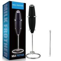 Handheld Mini Milk Frother Foam Maker Mixer for Lattes, Coffee, Cappucci... - £8.77 GBP