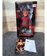 MDS MEGA Nightmare On Elm Street Freddy Krueger Figure Horror Mezco - $103.84 CAD