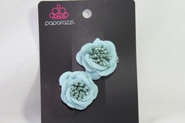 Paparazzi Hair Clip (new) ROSY POSY - BLUE HAIR CLIP - £6.75 GBP