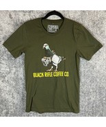 Black Rifle Coffee Co Shirt Mens Small Green Spy Pigeon Graphic USA Tee - £7.01 GBP