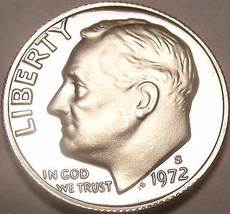 Proof 1972-S Roosevelt Dime~Fantastic - £3.52 GBP