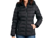 Nautica Ladies&#39; Size Medium, Puffer Jacket Detachable Hood, Black  - £23.97 GBP