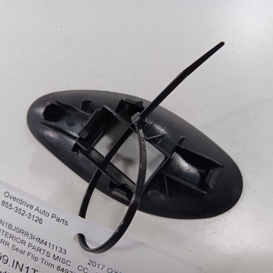 INFINITI QX50 Passenger Right Rear Seat Flip Trim {849721BB0A} 2017 2016 2015  Item image 2