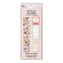 Dashing Diva GLOSS Ultra Shine Gel Palette, Wallflower Frenzy, 32ct, Nail - £13.47 GBP