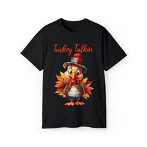thanksgiving retro turkey talking t shirt men and women Unisex Ultra Cotton Tee - £12.51 GBP+