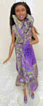 Mattel 2015 African American Pet Vet Barbie GHB19 R13HF Dk Brown Hair Brown Eyes - $11.39