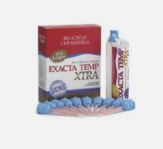 Exacta Temp Xtra 82 gm A2 Bis-Acrylic Crown &amp; Bridge Material EXTA2 - $98.01