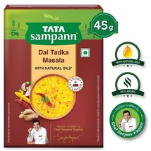 Tata Sampann Dal Tadka Masala with Natural Oils 45g, Free Ship - $16.03