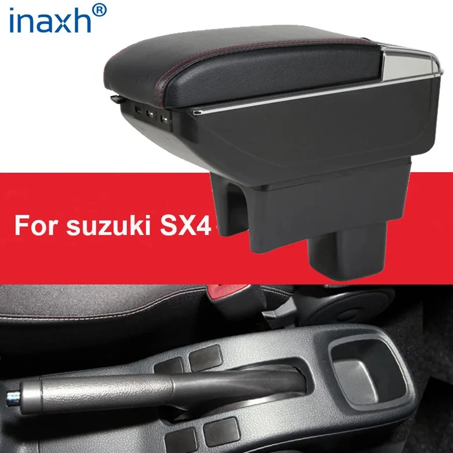 For SUZUKI SX4 Armrest box Interior Parts Ash rack Car Armrest Retrofit parts - £37.29 GBP+