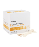 McKesson 24-202 Tongue Depressors 6&quot; Wood 500/Box Lot of 5 for Crafts &amp; ... - €68,33 EUR