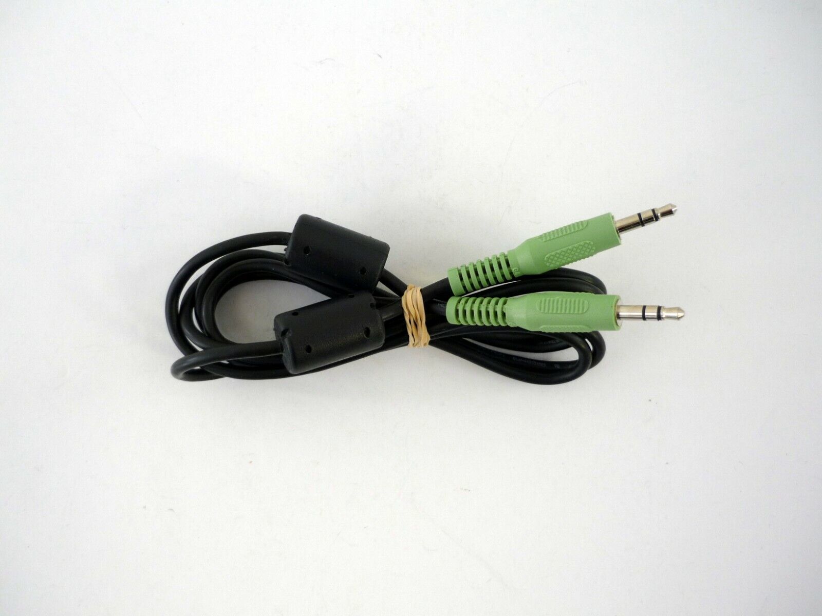 5ft 1/8&quot; Male to 1/8&quot; Male Cord Black Stereo Audio Headphone Cable - $1.92