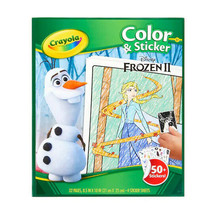 Crayola Disney&#39;s Frozen 2 Color &amp; Sticker Book - Coloring &amp; Sticker - £10.33 GBP