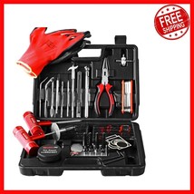 Complete Flat Tire Plug Kit - Heavy-Duty, Portable Tool Set for Roadside... - $55.28