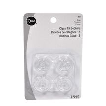 Dritz Plastic Class 15 Bobbins 4 Count 929 - $4.95