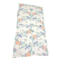 Vintage Linen Tea Towels Placemat Set Of 4 With Blue Birds And Butterflies 17X31 - £29.54 GBP