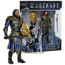 Year 2016 Warcraft Movie Series 6 Inch Tall Figure LOTHAR with Shield an... - $39.99