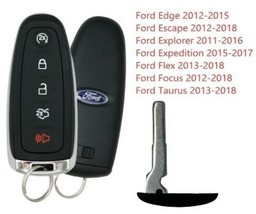 NEW Ford 2011-2018 5 Button Smart Key M3N5WY8609 (HS) Top Quality USA Seller - £48.58 GBP