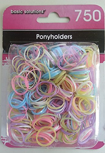 Primary image for 750 Rubber Elastic Ponyholders - Pastel