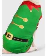 NEW Dog Christmas Elf Pajamas size L up to 90 lbs. holiday knit shirt re... - £7.82 GBP