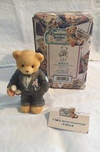 Cherished Teddies A Beary Special Groom-To-Be Figurine - £11.76 GBP