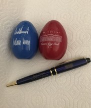 3 Trump 2019 Easter Red &amp; Blue Egg + White House Pen Official Donald Signature - £26.49 GBP
